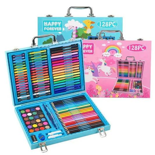 Drawing And Coloring Kit (128pc)